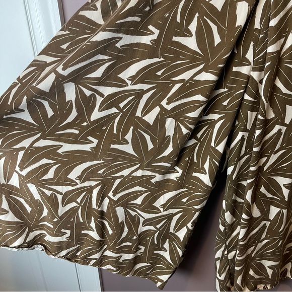 WHIT TWO Linen Cropped Wide-Leg Pants 16W - Picture 6 of 13